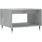 Syfax Couchtisch Betongrau 60x50x40 cm Holzwerkstoff
