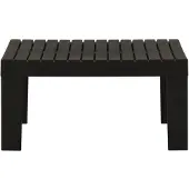 Syfax Lounge-Gartentisch Kunststoff Grau