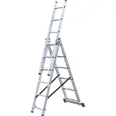 Krause Corda VielzweckLeiter Aluminium 3 x 6 Sprossen