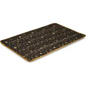 AIO Factory Hundebettmatte 100x70 cm wasserdicht goldene Knochen