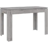 Syfax Esstisch Grau Sonoma 120x60x76 cm Holzwerkstoff
