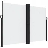 Syfax Seitenmarkise Ausziehbar Weiß 180x600 cm