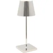 Zafferano Poldina mini Akkulampe innen chrom glanz