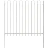 Syfax Gartenzaun BOXTEL 2 stk. 3,4 x 1 m Pulverbeschichteter Stahl