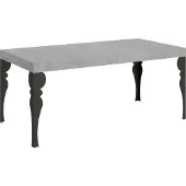 Itamoby Paxon Ausziehtisch 200/460x90 cm, Beine Beton anthrazit