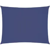 Syfax Sonnensegel Oxford-Gewebe Rechteckig 4x6 m Blau