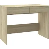 Syfax Schreibtisch Sonoma-Eiche 101x50x76,5 cm Holzwerkstoff