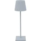 Luxus Europe - Tischlampe Touch Aafke Weiß - Kabellose LED-Tischlampe für den Innenbereich – USB-C wiederaufladbar