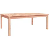 Syfax Gartentisch 121x82,5x45 cm Massivholz Douglasie
