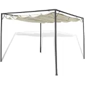 Syfax Gartenpavillon mit versenkbarem Dach