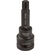 Ks Tools 1" Kraft-Bit-Stecknuss Torx, lang - 450.0471