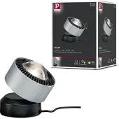 Paulmann LED-Tischleuchte Aldan, aluminium, 10 cm, dim