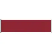 Syfax Seitenmarkise Ausziehbar 600x160 cm Rot