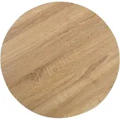 Syfax Bistrotisch Hellbraun 50 cm MDF