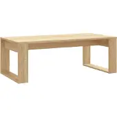 Syfax Couchtisch Sonoma-Eiche 102x50x35 cm Holzwerkstoff