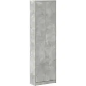 Syfax Kleiderschrank Beton Grau 55 x 25 x 189 cm