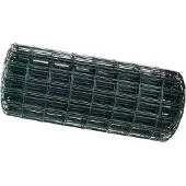 vidaXL Eurozaun 0,6 x 10 m PVC-beschichtetes Eisen Grün