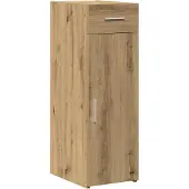 Syfax Sideboard mit Schubladen Artisan-Eiche 30 x 42,5 x 93 cm