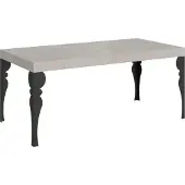 Itamoby Paxon Cashmere Ausziehtisch 200/460x90 cm mit anthrazitfarbenen Beinen