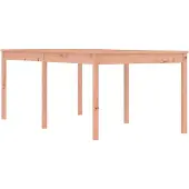 Syfax Gartentisch 203,5x100x76 cm Massivholz Douglasie