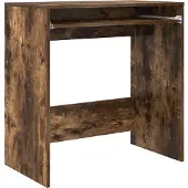 Syfax Schreibtisch Geräucherte Eiche Holzwerkstoff 77,5 x 43 x 79 cm