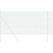 Syfax Sechseckgeflechtzaun 1 x 10 m PVC Grün