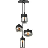 ITALUX Molina MDM-4364/4 BK+SG Hängelampe