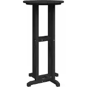 Syfax Bartisch Schwarz 55 x 55 x 107 cm Polyethylen