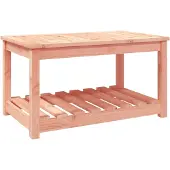Syfax Gartentisch 82,5x50,5x45 cm Massivholz Douglasie