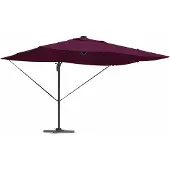 Syfax Sonnenschirm 352 x 251 x 265 cm Polyester und Aluminium