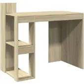 Syfax Schreibtisch Sonoma-Eiche 103,5x56,5x94 cm Holzwerkstoff