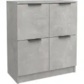Syfax Sideboard Betongrau 60x30x70 cm Holzwerkstoff