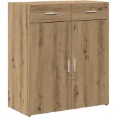 Syfax Aufbewahrungsschrank Artisan-Eiche 80 x 42,5 x 93 cm