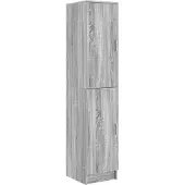 Syfax Highboard Sonoma-Grau 35 x 39 x 168 cm