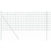 Syfax Eurozaun Grün 0,4 x 10 m PVC-beschichtetes Eisen
