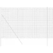 Syfax Eurozaun Grau 1,6 x 10 m PVC-beschichtetes Eisen