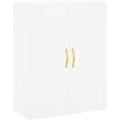 Syfax Wandschrank Weiß 69,5x34x90 cm