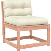 Syfax Gartensofa mit Kissen Massivholz Douglasie