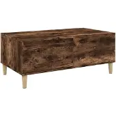 Syfax Couchtisch Räuchereiche 90x50x36,5 cm Holzwerkstoff