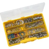 Wedo Schlüssel Met.Ringe sort 4003801023366
