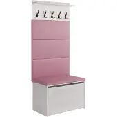 KOBI Schuhschrank mit Sitz und Kleiderbügel ANDY