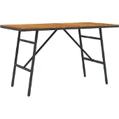 Syfax Esstisch Braun 110 x 55 x 61,5 cm Massivholz Akazie