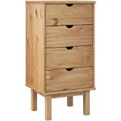 Syfax Schubladenschrank OTTA 45x39x90 cm Massivholz