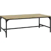 Syfax Couchtisch Sonoma-Eiche 100x50x35 cm Holzwerkstoff