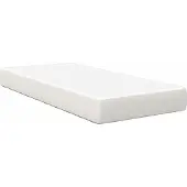 Syfax Bettmatratze mit Matratze Creme 100 x 200 cm Stoff