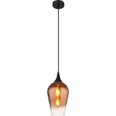 Globo Lighting Hängeleuchte Metall schwarz matt, 1x E27
