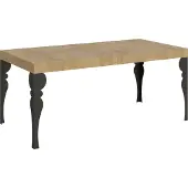 Itamoby - Ausziehtisch 200/460x90 cm Paxon Eiche Natur Tischbeine Anthrazit