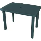 Syfax Gartentisch Grün 101 x 68 x 72 cm Kunststoff