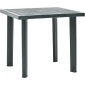 Syfax Gartentisch Grün 80x75x72 cm Kunststoff