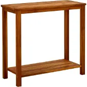 Syfax Garten-Konsolentisch 80x35x75 cm Massivholz Akazie